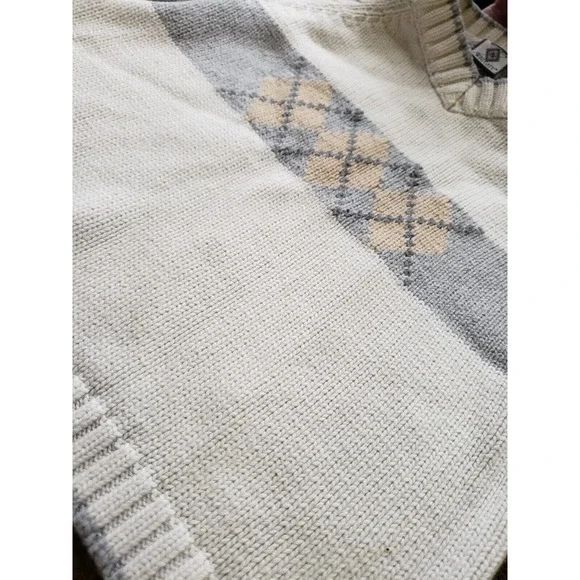 Bowen & Wright Argyle Sweater Boys Girls Size 5 - Picture 1 of 6